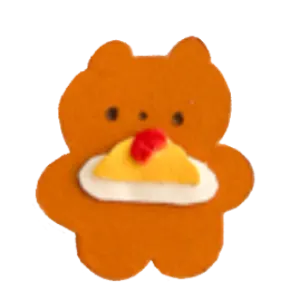 Yama_shop　くま【20】のブローチ クマヤキブローチ | 道の駅あいおい WEB SHOP