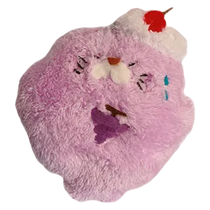 あせあせアザラシクリームソーダぬいぐるみ｜オンラインガチャガチャ